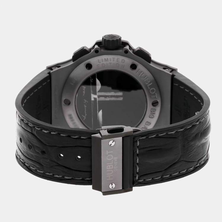 Pre Owned Hublot Big Bang Aero Bang 311.AI.1149.HR.NIE11 Automatic Black Titanium Men’s Wristwatch 44mm