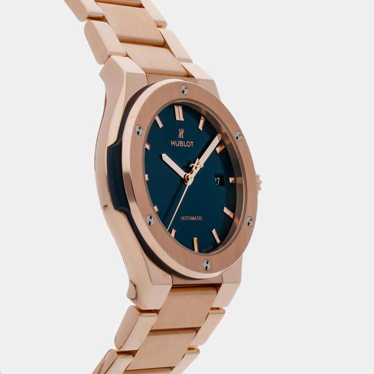 Pre Owned Hublot Classic Fusion 568.OX.7180.OX Automatic Men's Wristwatch 42mm