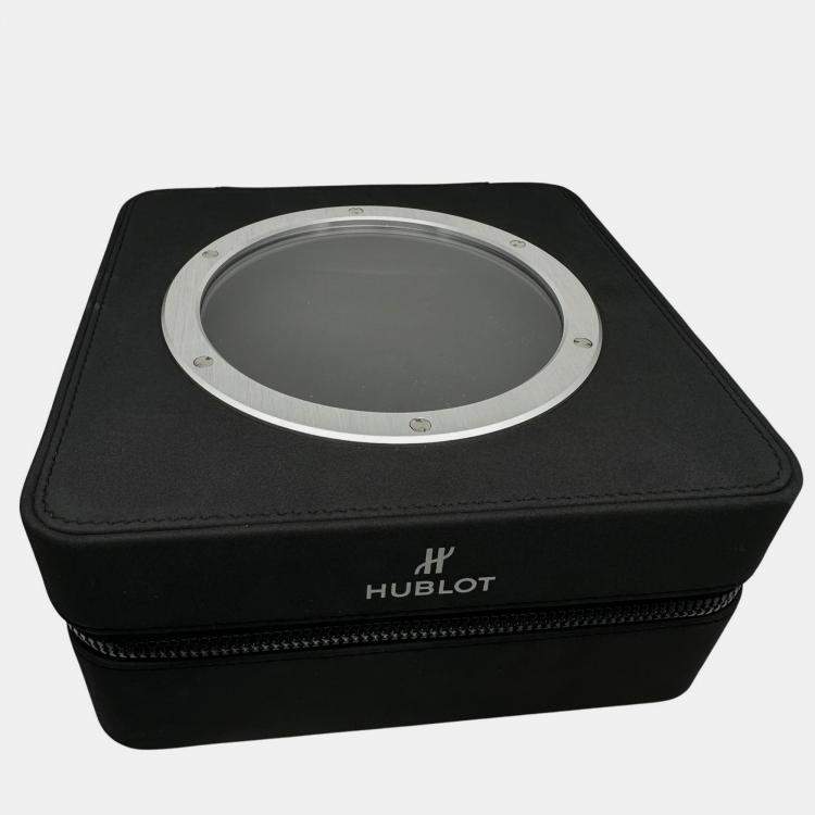 Pre Owned Hublot Blue Stainless Steel Big Bang Chelsea Football Club 301.SY.7129.LR.CFC17 Automatic Men's Wristwatch 44 mm