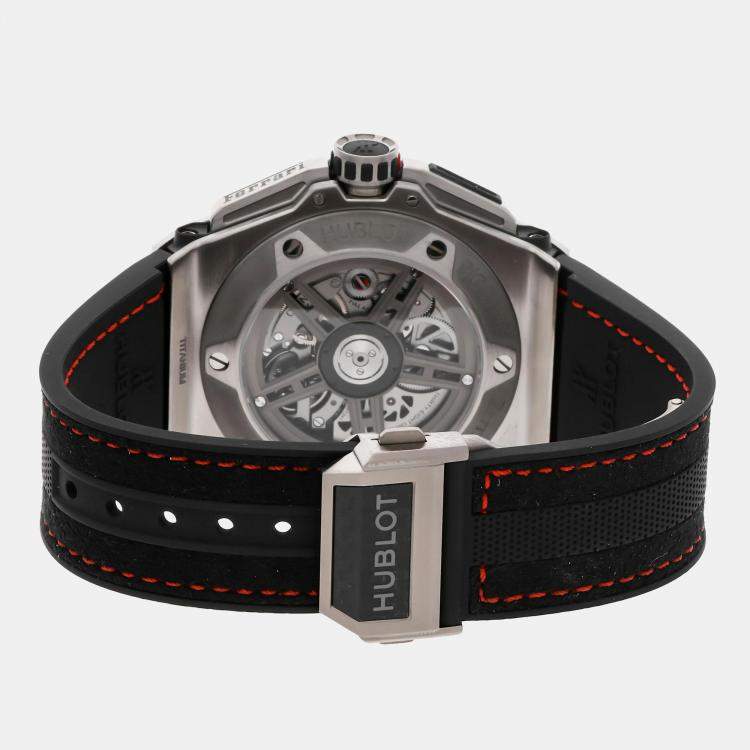 Pre Owned Hublot Big Bang Ferrari Unico Limited Edition 401.NX.0123.VR Automatic Men's Wristwatch 45MM