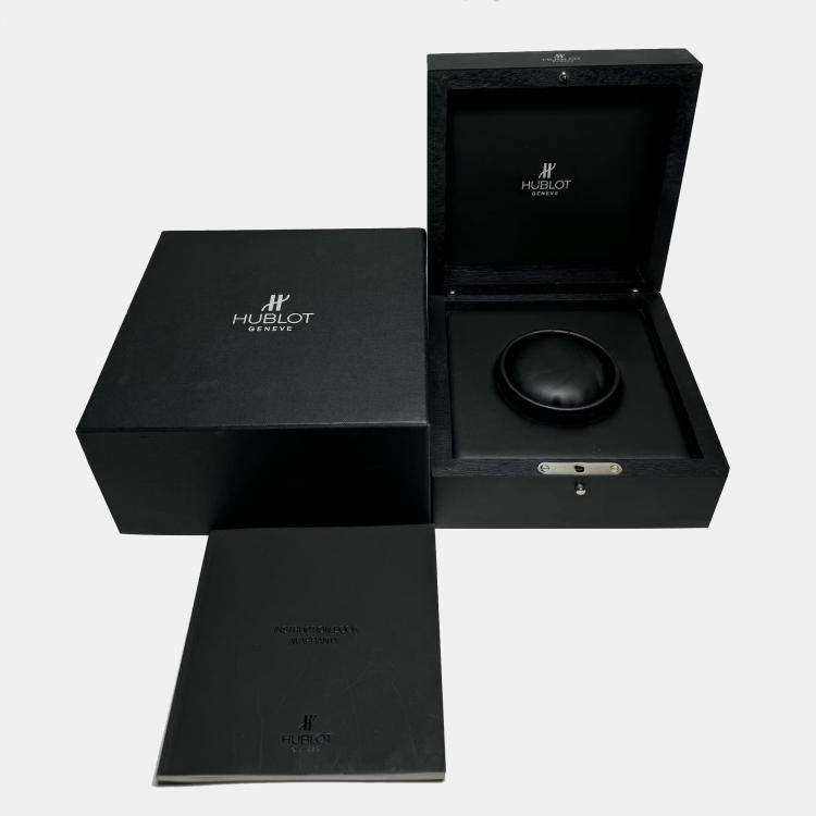 Pre Owned Hublot Big Bang Chronograph 301.AI.460.RX Automatic Tantalum Grey Dial Men's Wristwatch 44mm