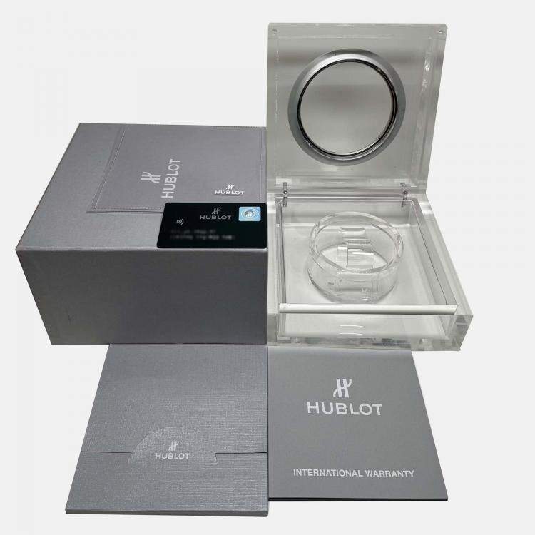 Pre Owned Hublot Big Bang Big Bang Unico Limited Edition 411.JX.4802.RT Automatic Sapphire Skeleton Dial Men's Wristwatch 45mm