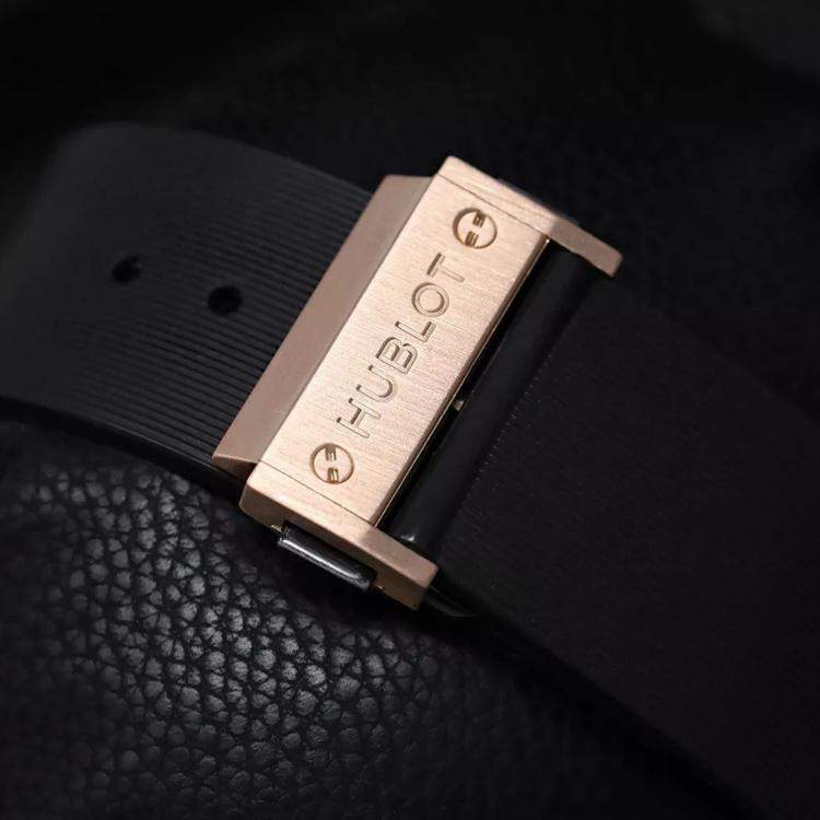 Pre Owned Hublot Big Bang 301.PX.1180.RX Automatic Black 18k Rose Gold Men's Wristwatch 44 mm
