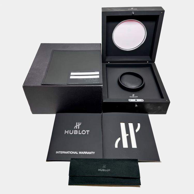 Pre Owned Hublot Big Bang Chen Man One Click 465.SE.6070.RW.CHM17 Automatic COLOR Stainless Steel Women’s Wristwatch 39mm