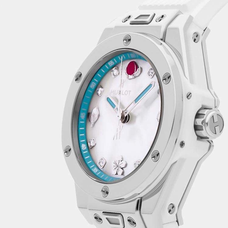 Pre Owned Hublot Big Bang Chen Man One Click 465.SE.6070.RW.CHM17 Automatic COLOR Stainless Steel Women’s Wristwatch 39mm