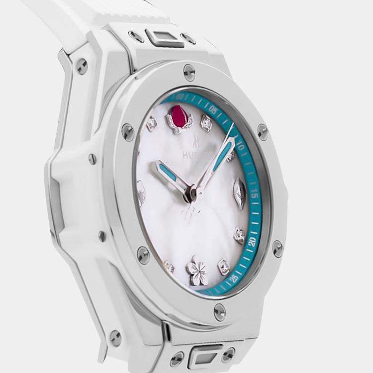 Pre Owned Hublot Big Bang Chen Man One Click 465.SE.6070.RW.CHM17 Automatic COLOR Stainless Steel Women’s Wristwatch 39mm