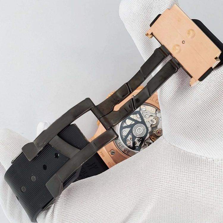 Pre Owned Hublot Big Bang 301PM1780RX Automatic Black Rose Gold Ceramic Men’s Wristwatch 44 mm