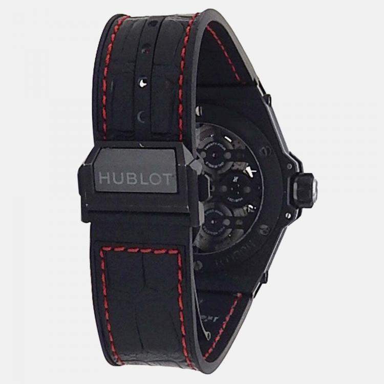 Pre Owned Hublot Big Bang Meca-10 414.CI.123.RX Automatic Skeleton Ceramic Men’s Wristwatch 45 mm
