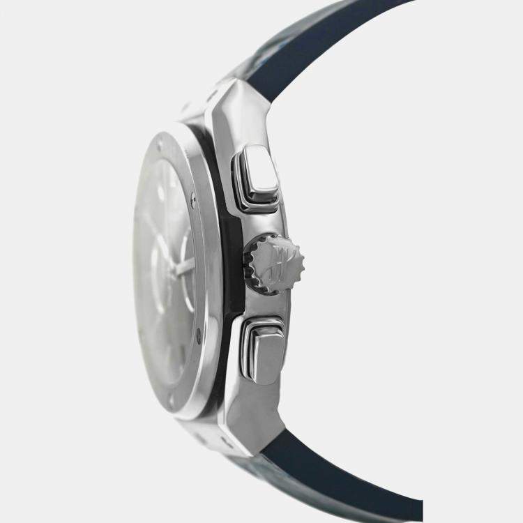 Pre Owned Hublot Classic Fusion 521.NX.7071.LR Automatic Grey Titanium Men's Wristwatch 45 mm