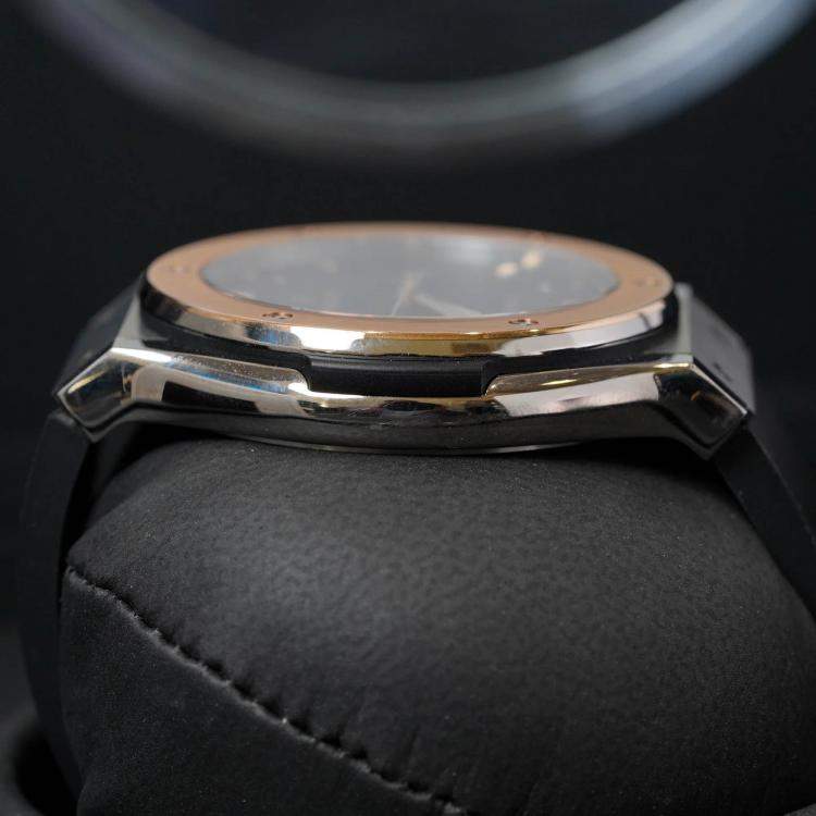Pre Owned Hublot Classic Fusion 511.NO.1181.RX Automatic Black Titanium Men's Wristwatch 45 mm