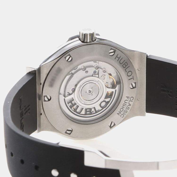 Pre Owned Hublot Classic Fusion 542.NX.1270.RX Automatic Titanium Men's Wristwatch 42 mm