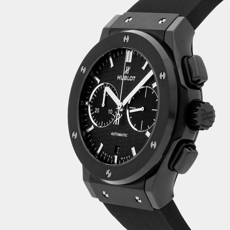 Pre Owned Pre-Owned Hublot Classic Fusion Chronograph Black Magic 521.CM.1771.RX 45 mm