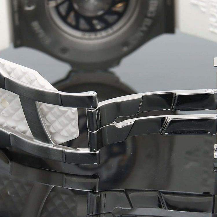 Pre Owned Hublot Big Bang 342.SE.230.RW Automatic White Stainless Steel Men's Wristwatch 41mm