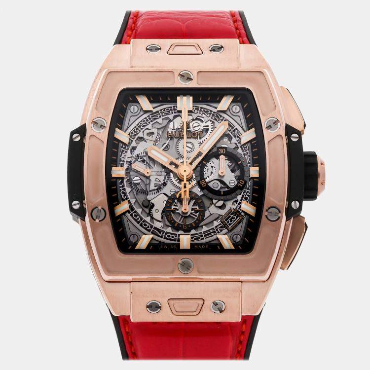 مملوكة مسبقًا Pre-Owned Hublot Spirit of Big Bang 642.OX.0180.RX Automatic 42 mm