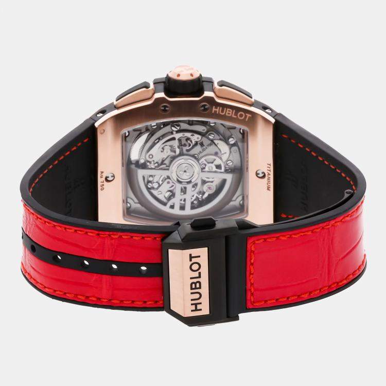 مملوكة مسبقًا Pre-Owned Hublot Spirit of Big Bang 642.OX.0180.RX Automatic 42 mm