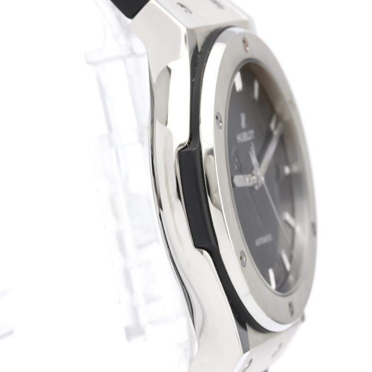Pre Owned Hublot  Titanium Classic Fusion Automatic