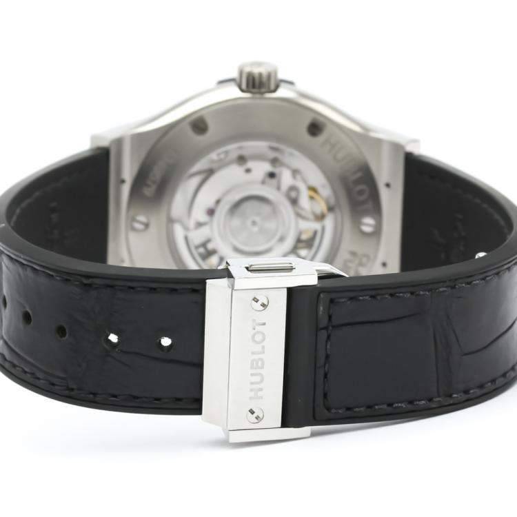 Pre Owned Hublot  Titanium Classic Fusion Automatic