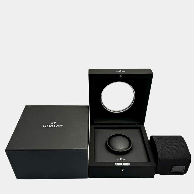 Pre Owned Hublot Big Bang 614.CI.1170.RX Manual Winding Skeleton Ceramic Men’s Wristwatch 45mm