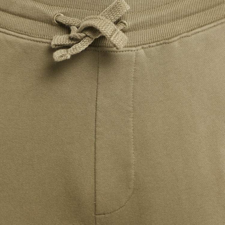 Pre Owned Hugo Boss Olive Green Cotton Dayote Joggers S