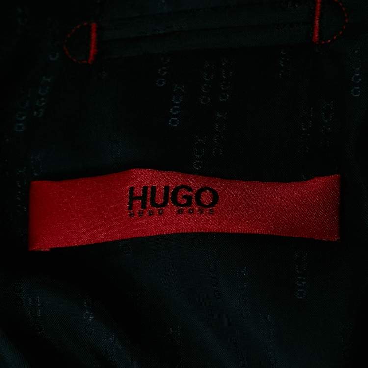 Pre Owned Hugo Boss Navy Blue Wool Single Breasted Aeron 1/ Hamen1 Suit XL