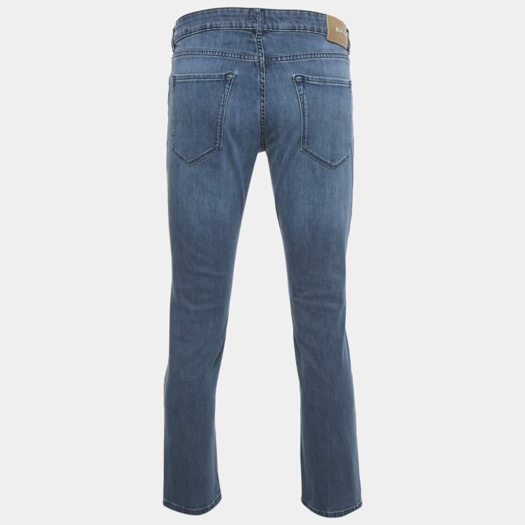 Pre Owned Boss by Hugo Boss Dark Blue Denim Maine Regular Fit Jeans L