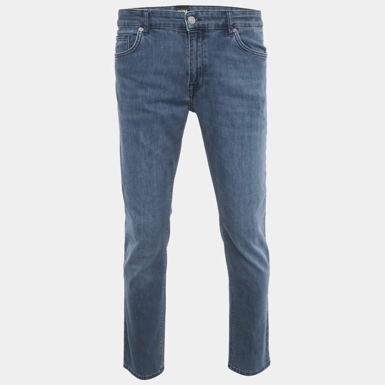 Pre Owned Boss by Hugo Boss Dark Blue Denim Maine Regular Fit Jeans L