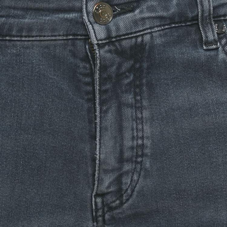 Pre Owned Boss by Hugo Boss Blue Denim Re-Maine Jeans L