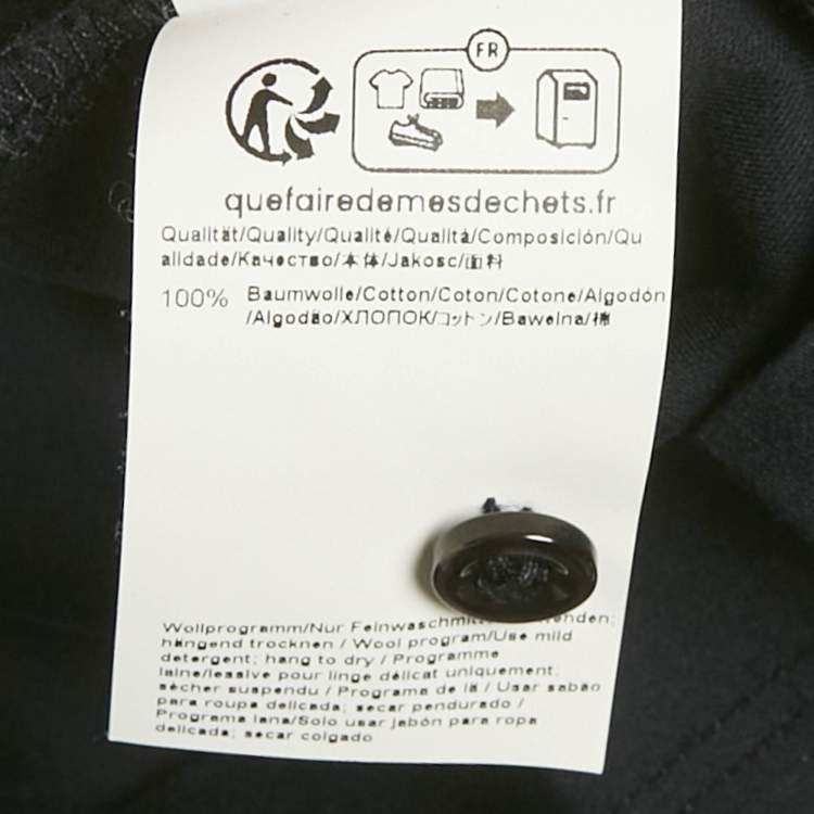 Pre Owned Hugo Boss Navy Blue Jersey L-Perry Polo T-Shirt XXL