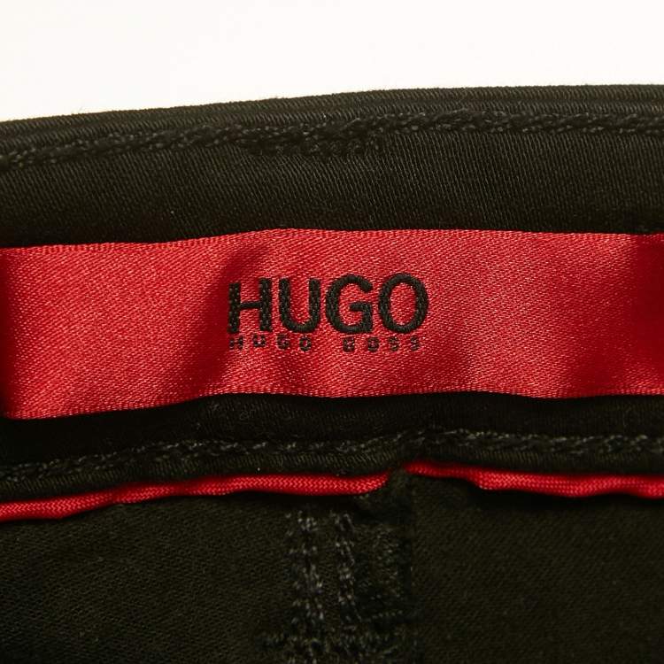 Pre Owned Hugo Boss Black Modal Stretch Fit Jeans XXL