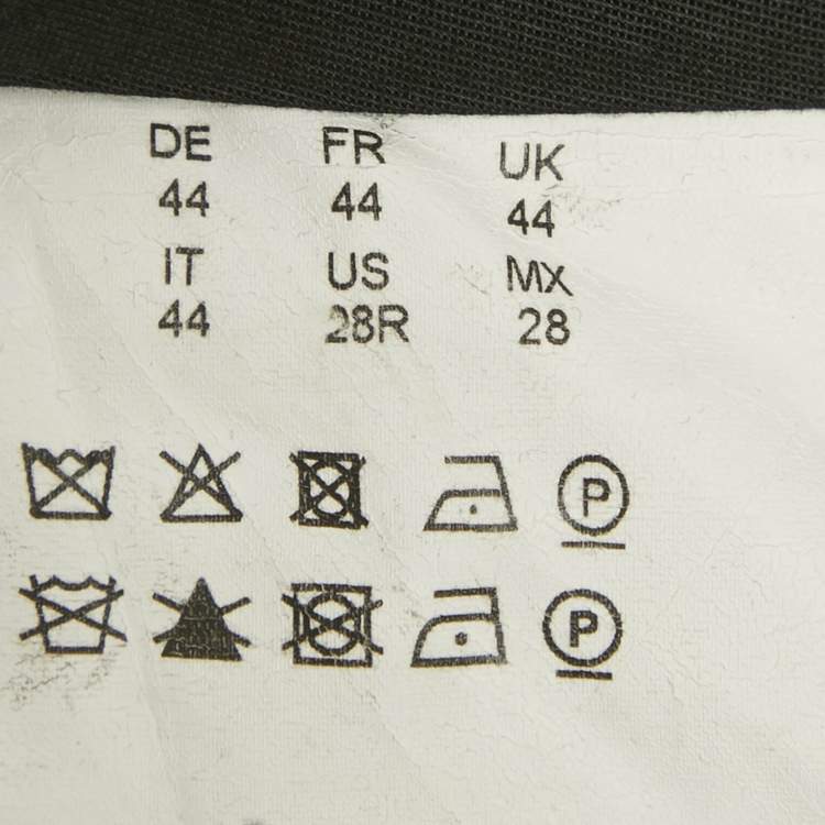 Pre Owned Hugo Boss Blue Wool Blend Extra Slim Fit Suit XS