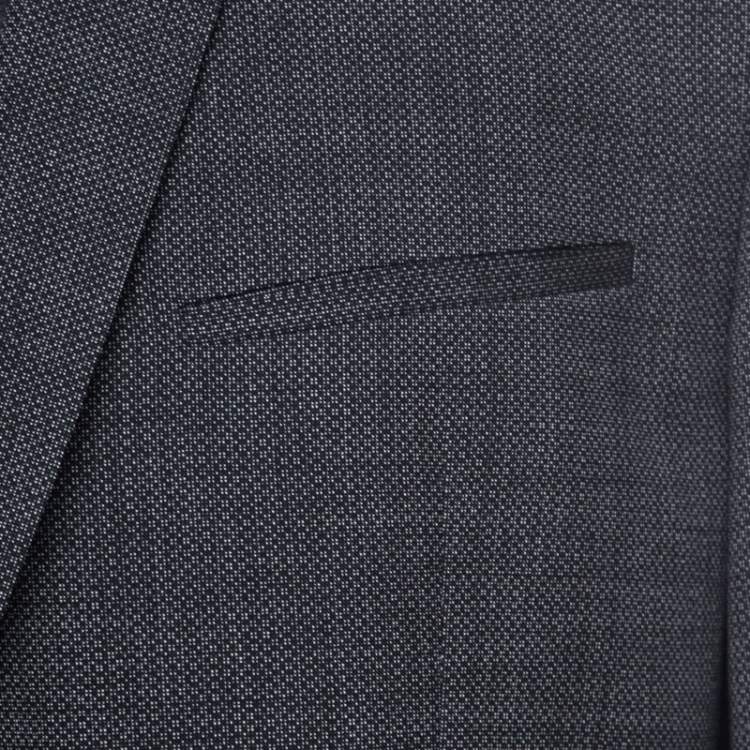 Pre Owned Hugo By Hugo Boss Anthracite Grey Wool Adris3/Heibo3 Tailored Blazer 3XL