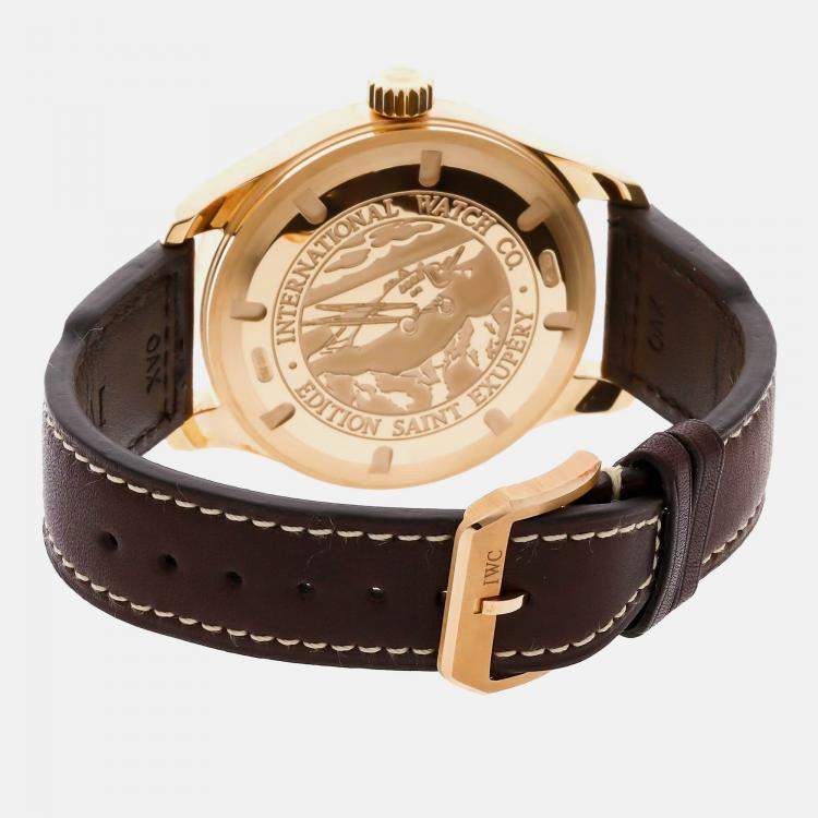 Pre Owned IWC Pilot's Watches UTC Antoine De Saint Exupery IW326103 Automatic  Men's Watch 44 mm