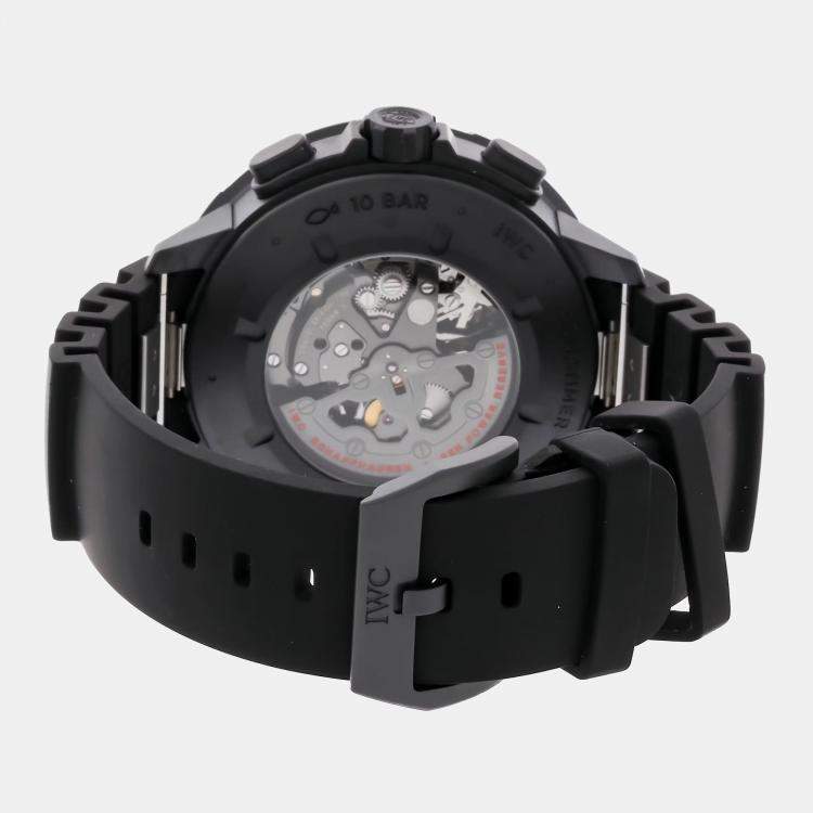 Pre Owned IWC Aquatimer Perpetual Calendar Digital Date-Month Limited Edition IW379406 Automatic Men's Wristwatch 49 mm