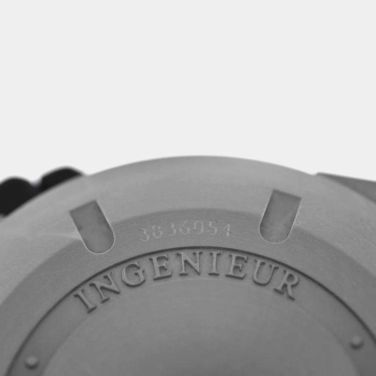 Pre Owned IWC Ingenieur IW376501 Automatic Black Titanium Men's Wristwatch 45 mm
