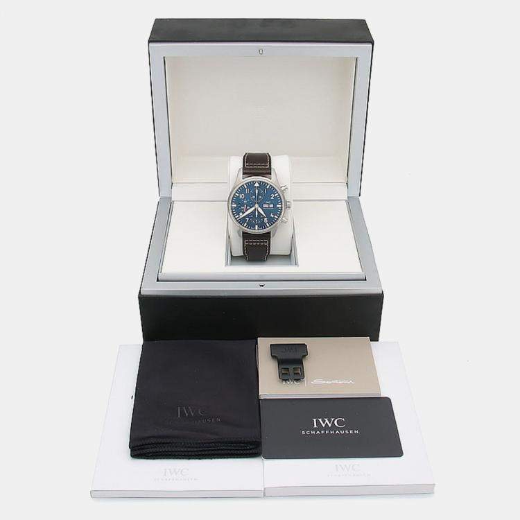 Pre Owned IWC Pilotâs IW377714 Automatic Stainless Steel Men's Wristwatch 43 mm