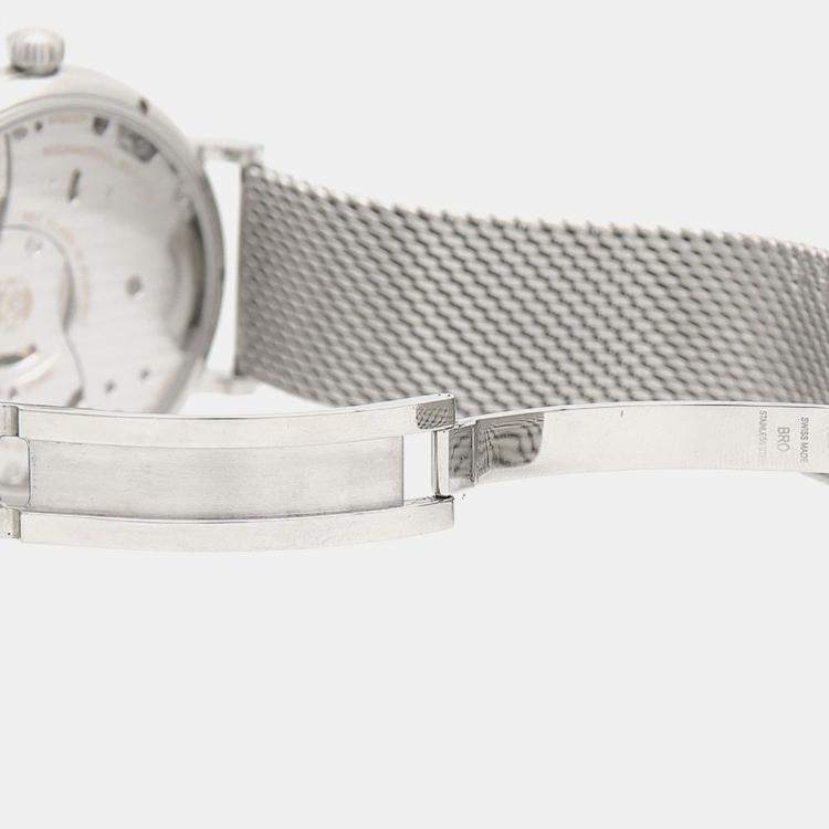Pre Owned IWC Portofino IW510106 Manual Winding Stainless Steel Men's Wristwatch 45 mm