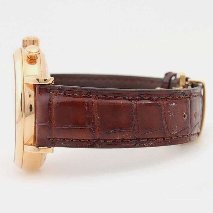 Pre Owned IWC Portofino IW391020 Automatic Chronograph 18k Rose Gold Men's Wristwatch 42mm