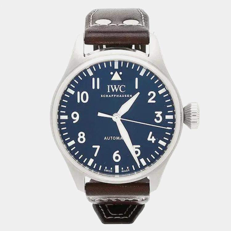 IWC Pilot Big Pilot IW329304 Automatic Blue Dial Stainless Steel Men's Wristwatch 43mm