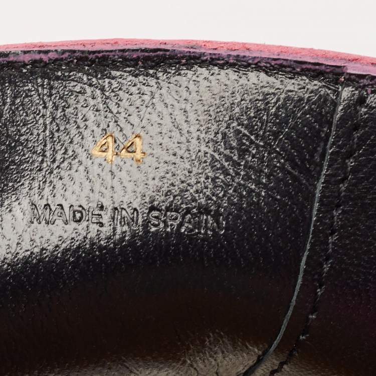 Pre Owned J.W.Anderson Pink Leather  Mules Size 44