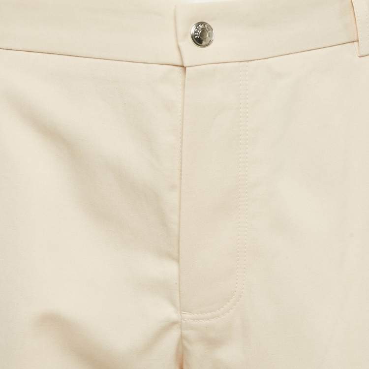 Pre Owned Jacquemus Light Beige Gabardine Cotton La Casa Pants XL