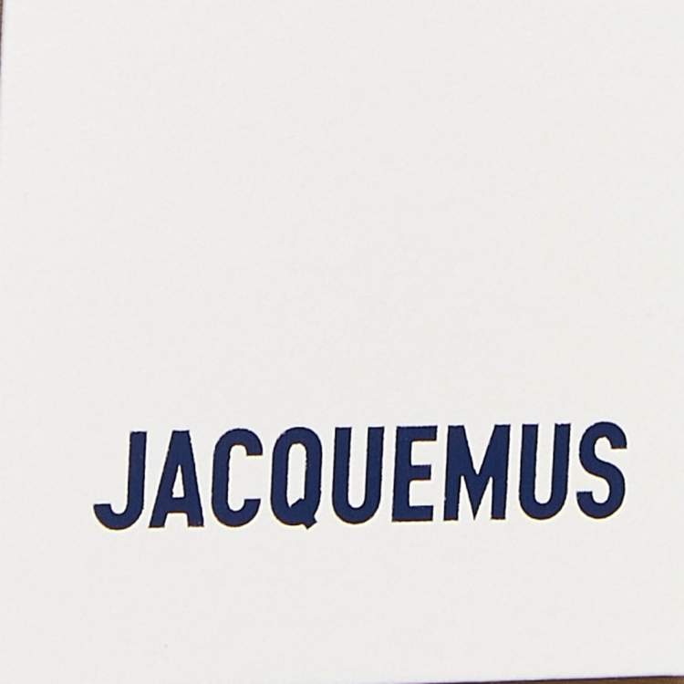 Pre Owned Jacquemus Light Beige Single Breasted La Veste Bacio Blazer XL