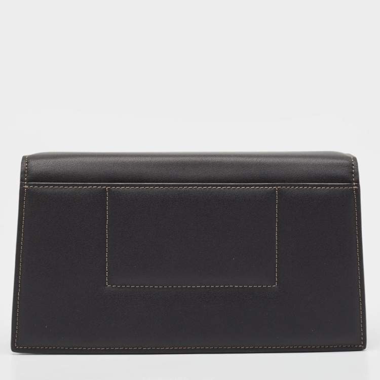 Pre Owned Jacquemus Black Leather Le Bambino Homme Bag