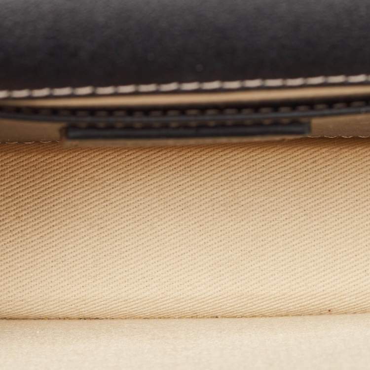 Pre Owned Jacquemus Black Leather Le Bambino Homme Bag
