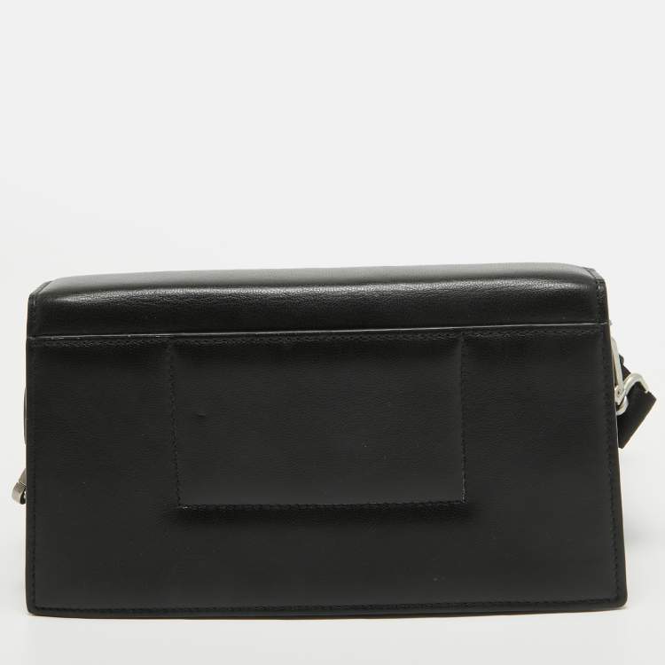 Pre Owned Jacquemus Black Leather Le Bambino Homme Bag
