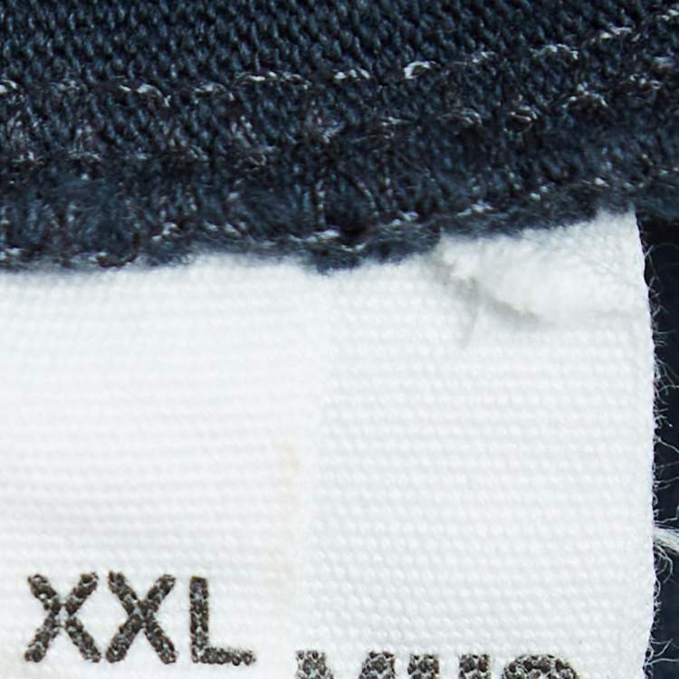 Pre Owned Jacquemus Blue Cotton Crew Neck T-Shirt XXL