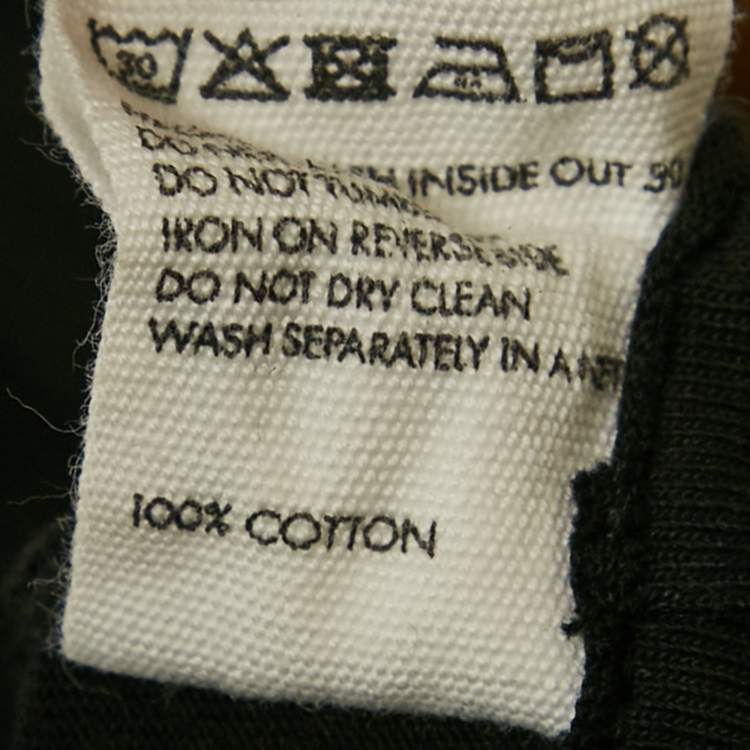 Pre Owned Jacquemus Black Jersey Pocket Detail T-Shirt S