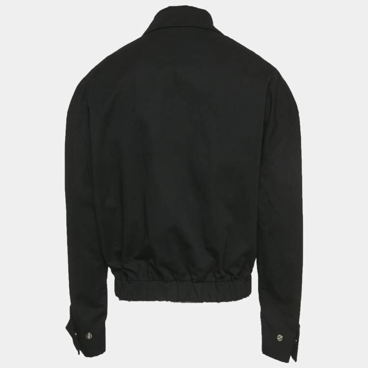Pre Owned Jacquemus Black Cotton Les Sculptures The Salti Jacket XS