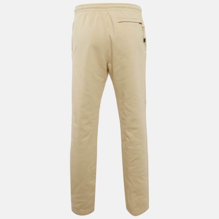 مملوكة مسبقًا بنطلون جاكيموس بيج بشعار قطن مقاس كبير