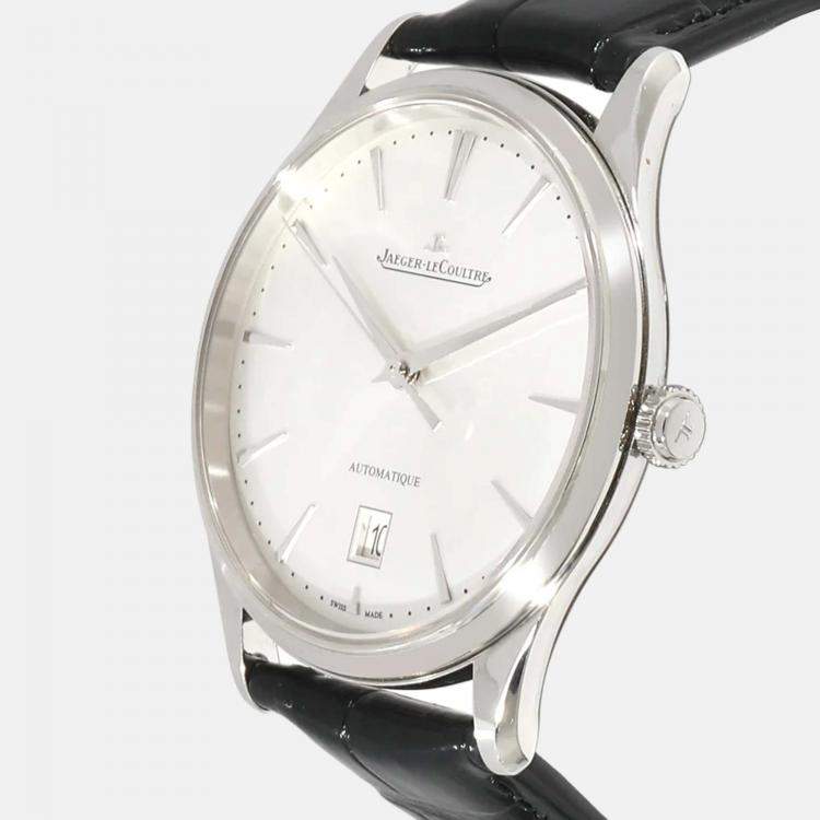 Jaeger LeCoultre Silver Stainless Steel Master Control Collection