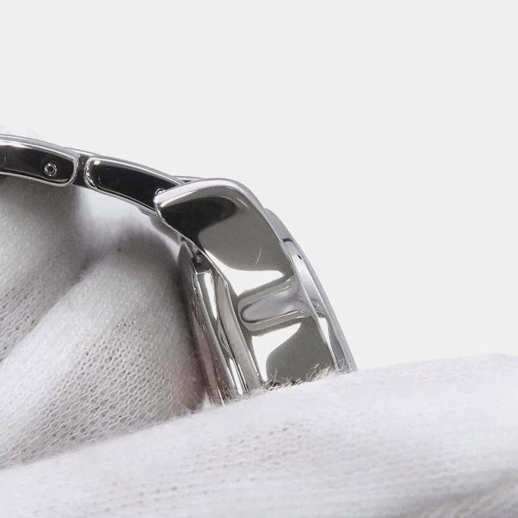 Pre Owned Jaeger LeCoultre Black Stainless Steel Master Compressor Q1728170 Automatic Men's Wristwatch 37 mm